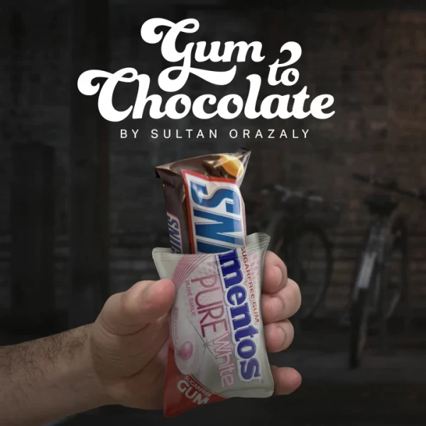 Through The Screen: Gum To Chocolate by Sultan Orazaly