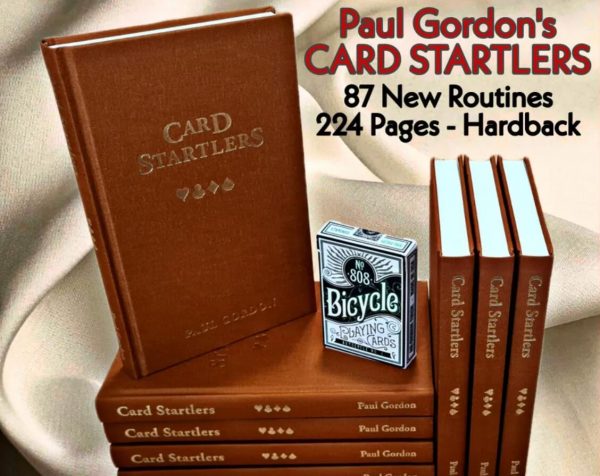 Paul Gordon - Card Startlers (New Blockbuster Hardback Book for April 2022)